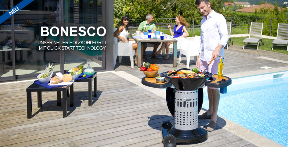 Bonesco Holzkohlegrill