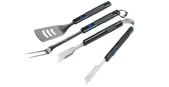 Stainless steel utensil set