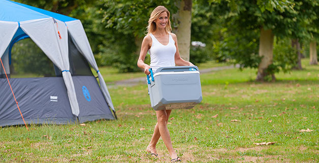 CAMPINGAZ Kühlbox 28l mit 12V und Stromstecker in Bayern - Heldenstein