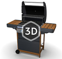 barbecue 3 series woody l