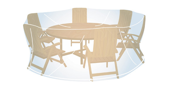 Round Dining Set Cover L