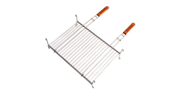 Large Rectangular Double Grid With Feet