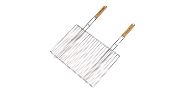 large rectangular double grid basket