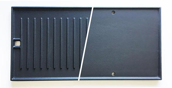 Grillplatte/Plancha, Gusseisen, 3 Series Gasgrills