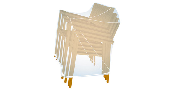 Stack Of Chair Cover